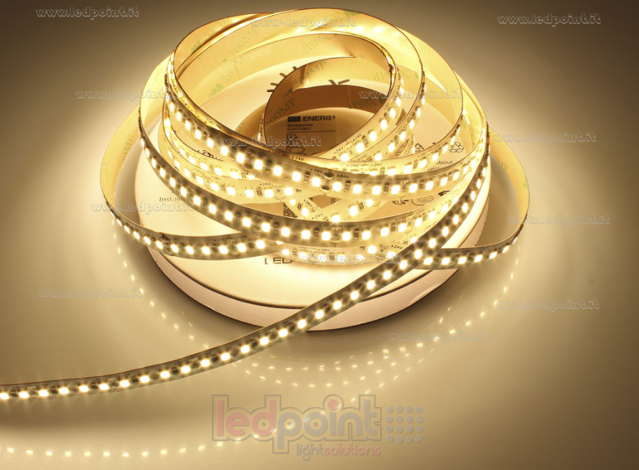 Tira de led 2835 24V IP20 3000K 3step 160led/m
