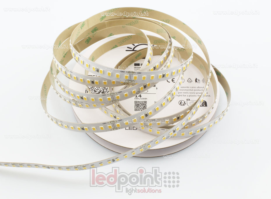 Tira de led 2835 24V IP20 3000K 3step 160led/m
