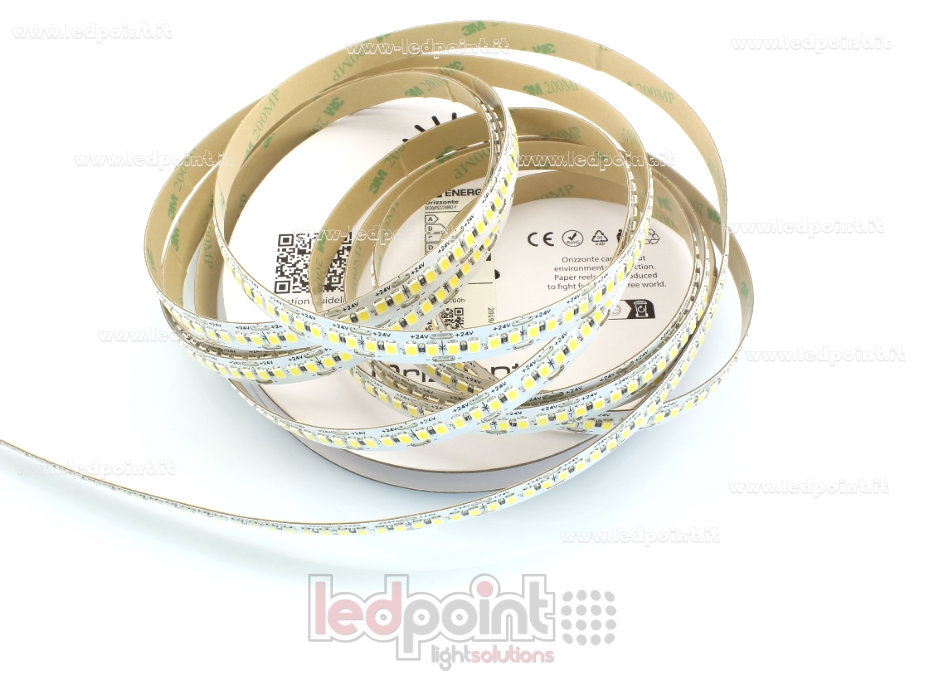 Tira de led 2835 24V IP20 3000K 3step 224led/m