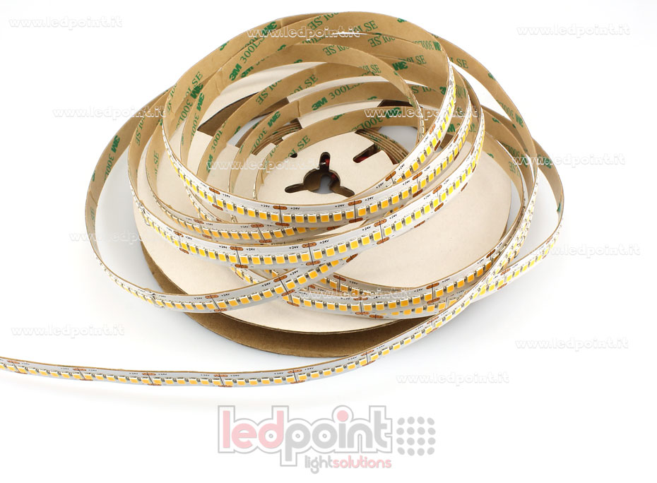 Tira de led 2835 24V IP20 3000K 3step 240led/m
