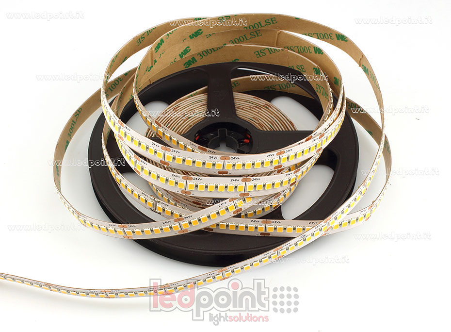 Tira de led 2835 24V IP20 3000K 3step 240led/m