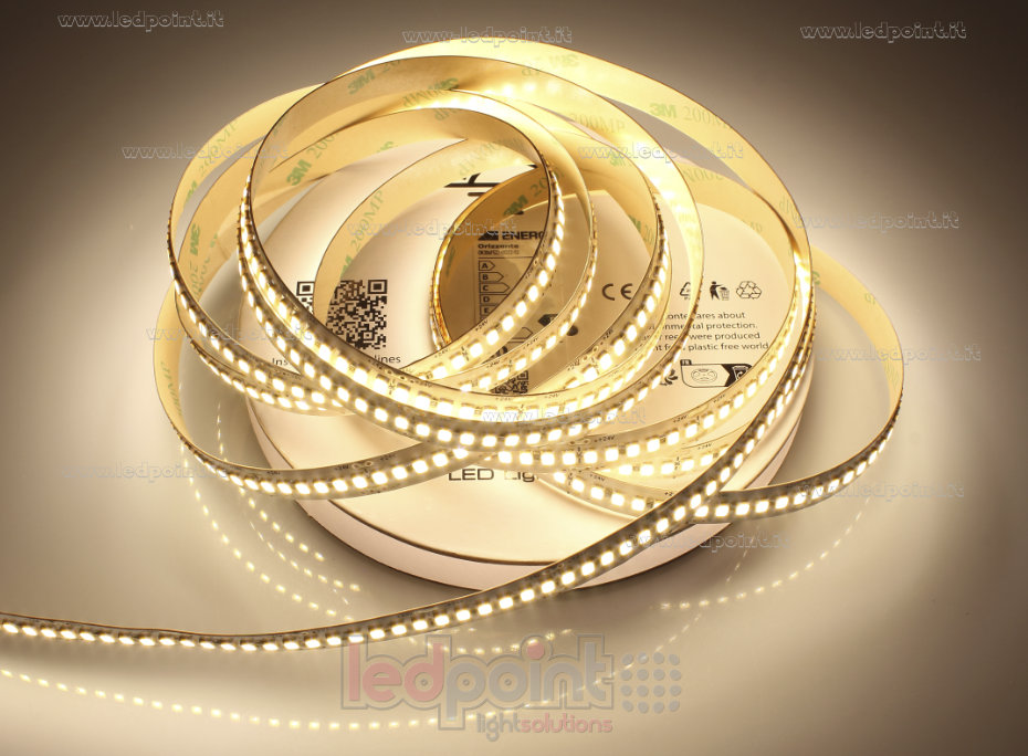 Tira de led 2835 24V IP20 3000K 3step 240led/m