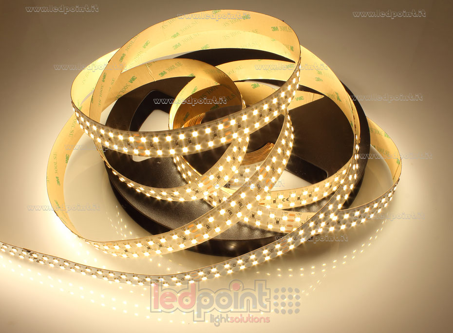 Tira de led 2835 24V IP20 3000K 3step 252led/m