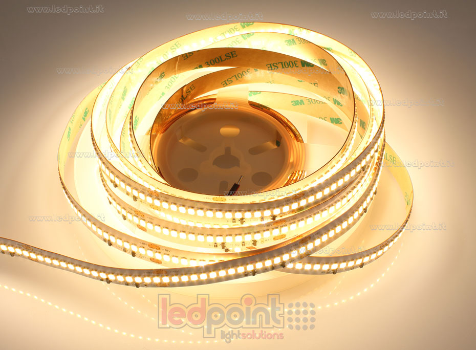Tira de led 2835 48V IP20 3000K 3step 256led/m