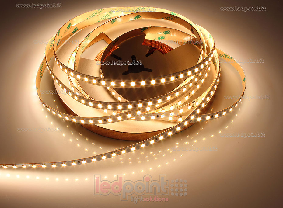 Tira de led 2835 24V IP20 3000K 3step 128led/m