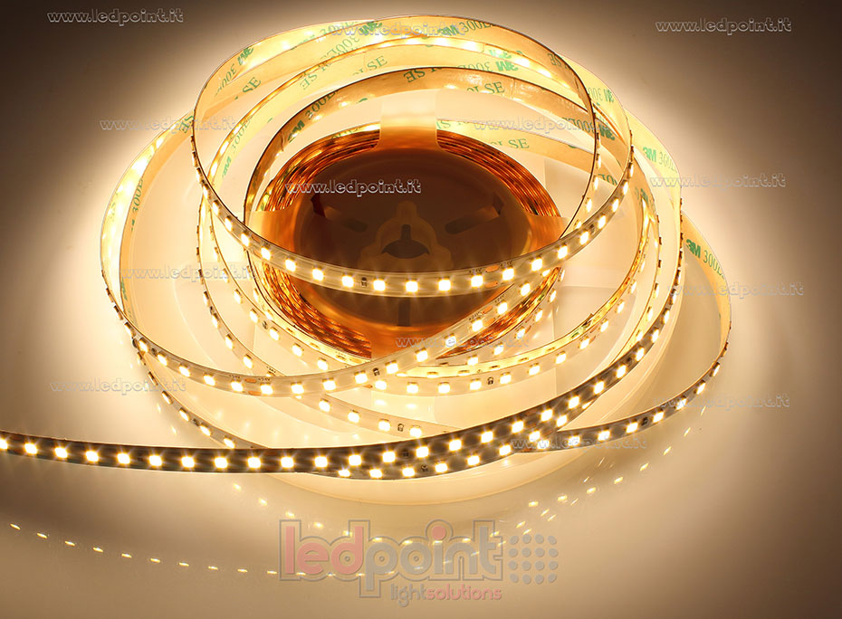 Tira de led 2835 24V IP20 3000K 3step 128led/m
