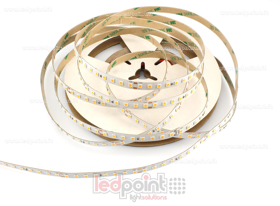 Tira de led 2835 24V IP20 3000K 3step 128led/m