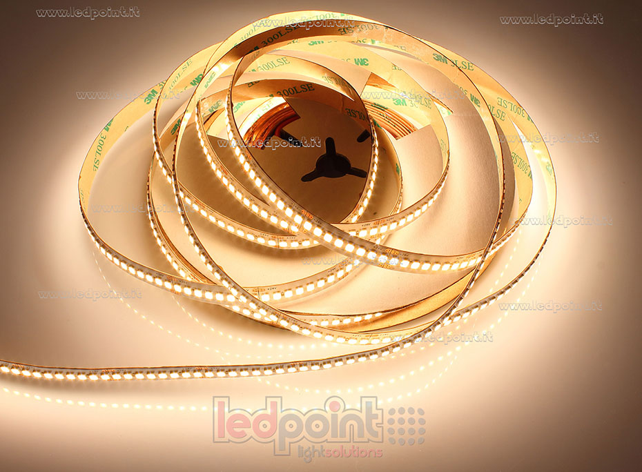 Tira de led 2835 24V IP20 3000K 3step 240led/m