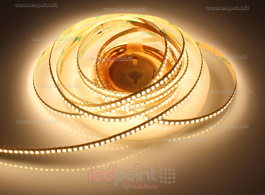 Tira de led 2835 24V IP20 3000K 3step 240led/m