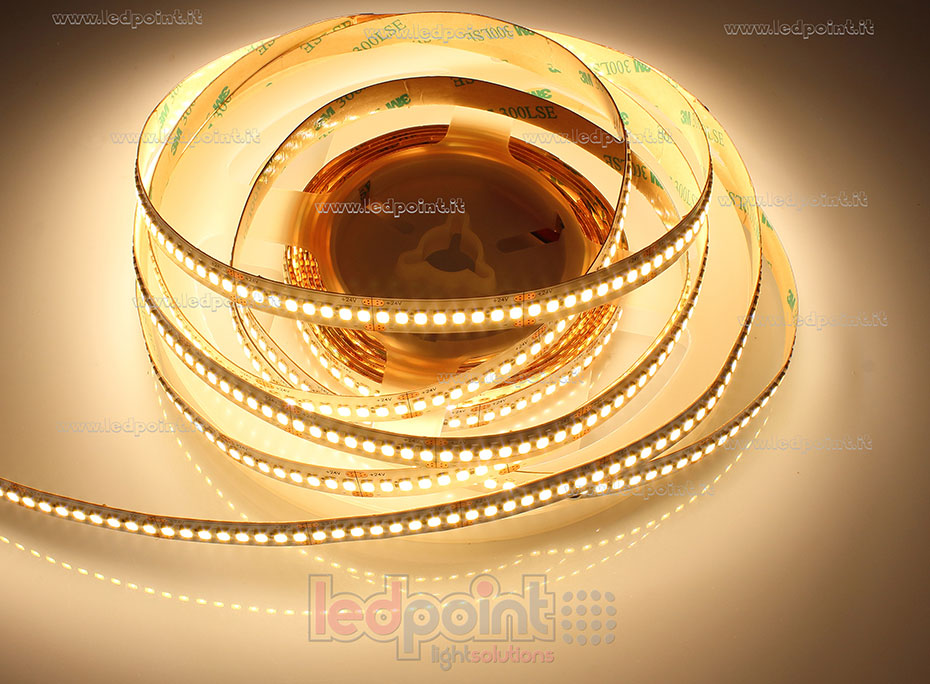 Tira de led 2835 24V IP20 3000K 3step 240led/m