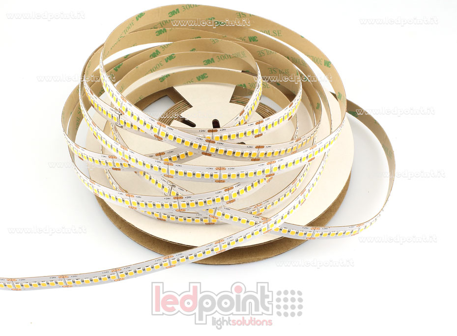 Tira de led 2835 24V IP20 3300-3600K 240led/m
