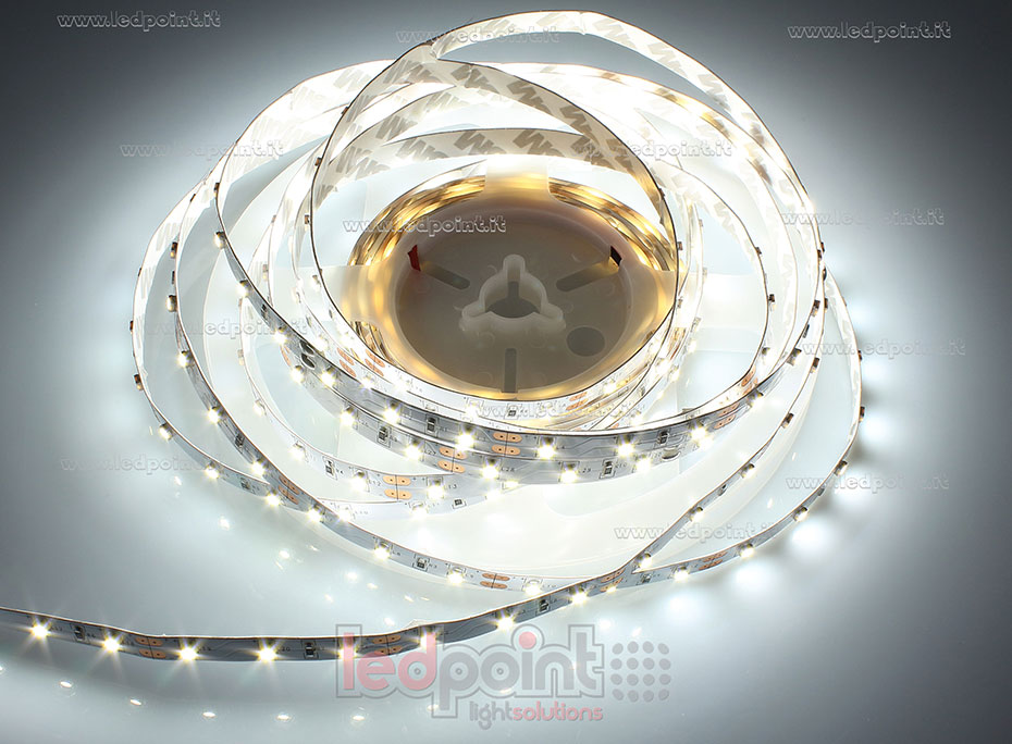 Tira de led 3528 12V IP20 4000-4500K 60led/m