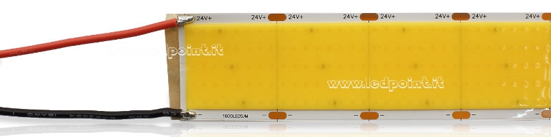 Tira de led COB 24V IP20 4000K 1600led/m