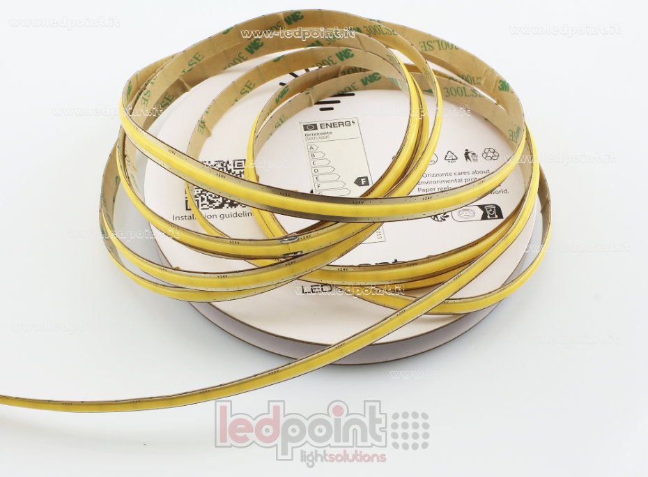 Tira de led COB 24V IP20 4000K 400led/m