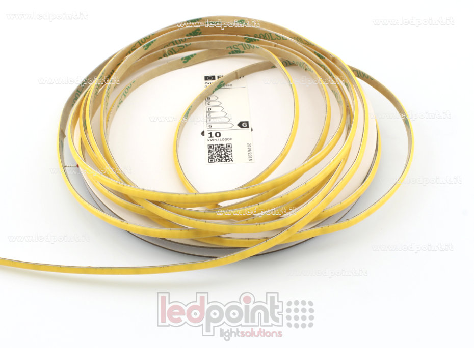 Tira de led COB 12V IP20 4000K 400led/m