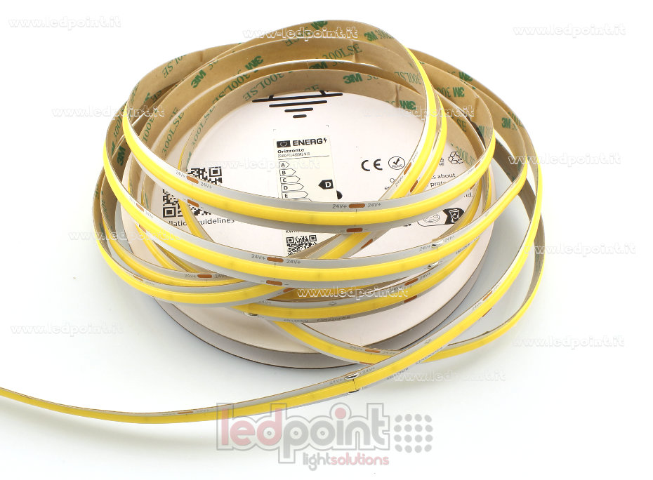 Tira de led COB 24V IP20 4000K 480led/m