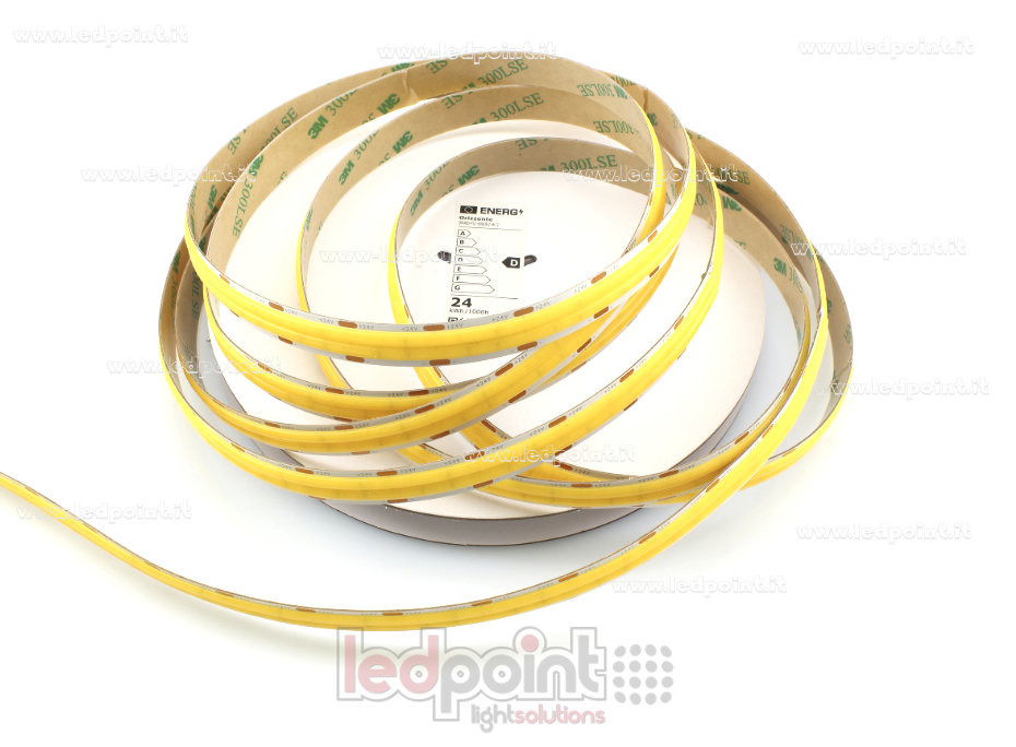Tira de led COB 24V IP20 4000K 600led/m