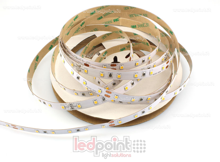 Tira de led 2835 24V IP20 4000K 3step 60led/m