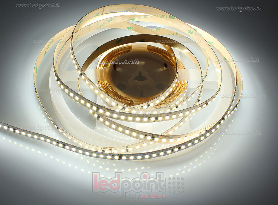 Tira de led 2835 24V IP20 4000K 3step 160led/m
