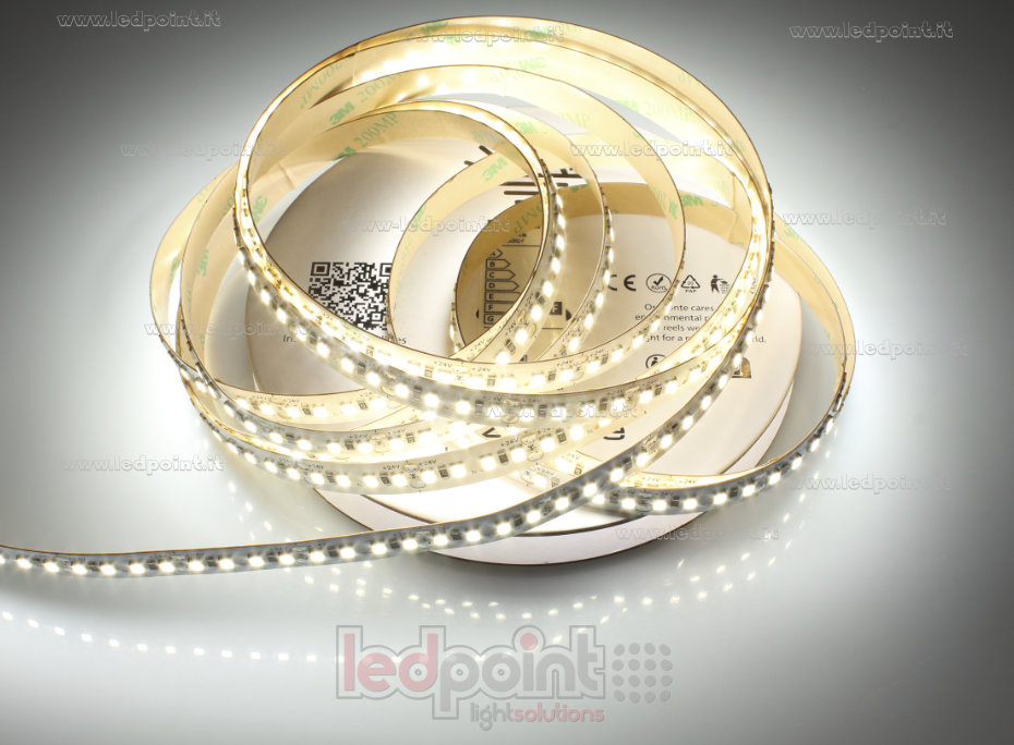 Tira de led 2835 24V IP20 4000K 3step 160led/m