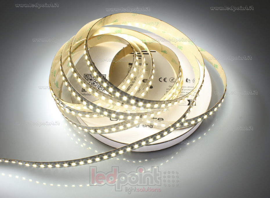 Tira de led 2835 24V IP20 4000K 3step 160led/m