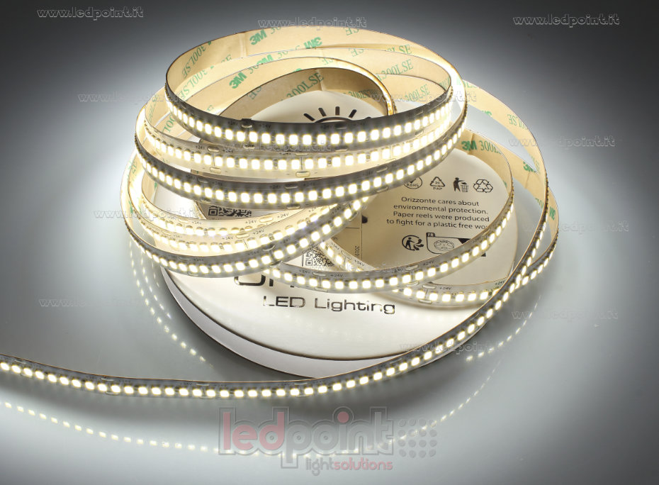 Tira de led 2835 24V IP20 4000K 3step 238led/m