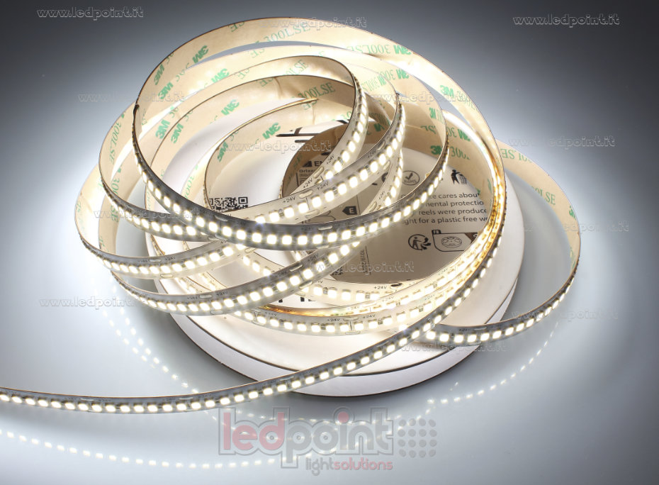 Tira de led 2835 24V IP20 4000K 3step 238led/m