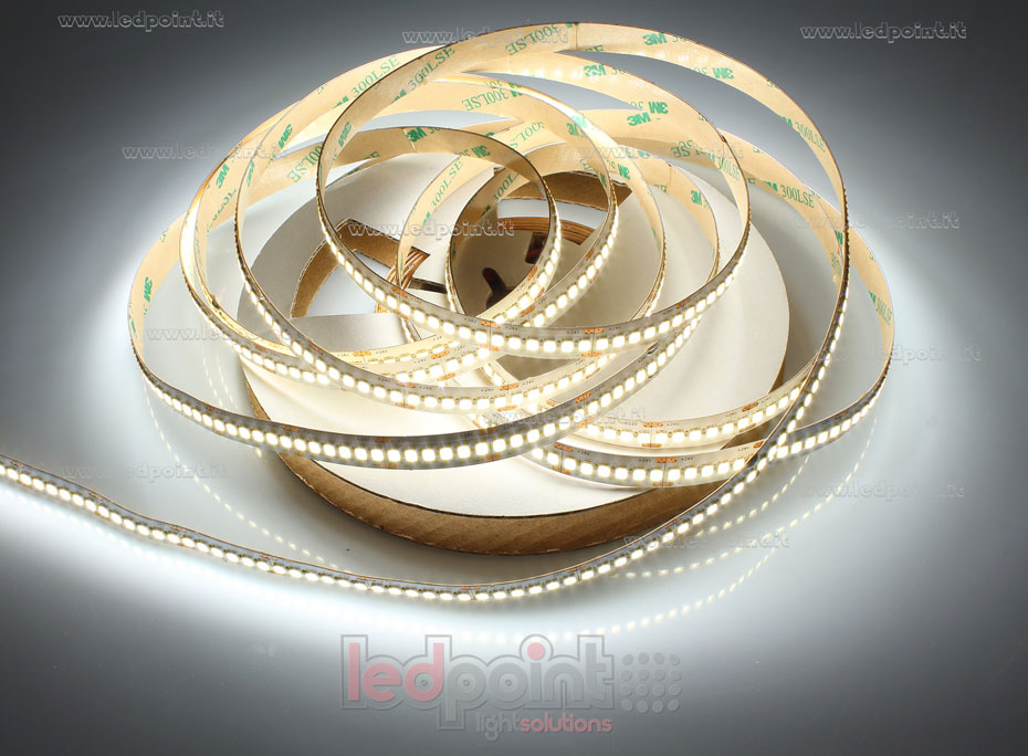 Tira de led 2835 24V IP20 4000K 3step 240led/m