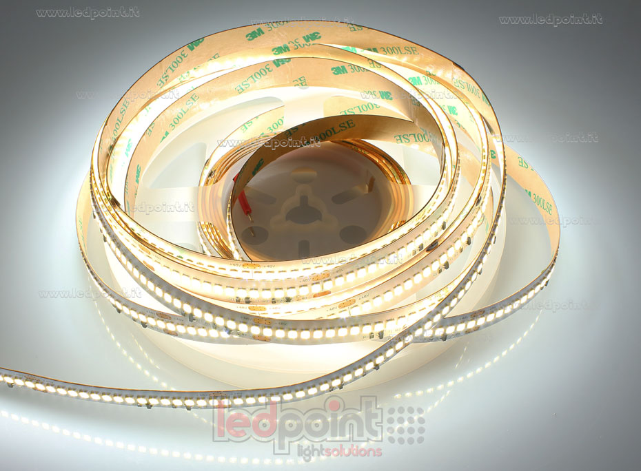 Tira de led 2835 48V IP20 4000K 3step 256led/m