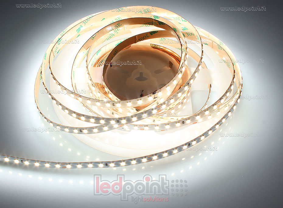 Tira de led 2835 24V IP20 4000K 3step 128led/m