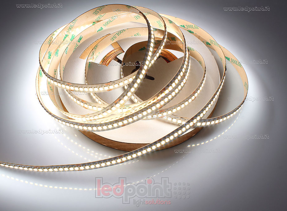 Tira de led 2835 24V IP20 4000K 3step 240led/m