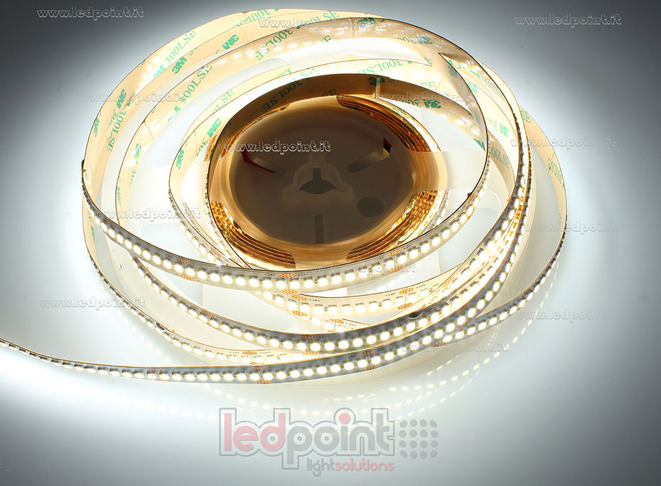 Tira de led 2835 24V IP20 4000K 3step 240led/m