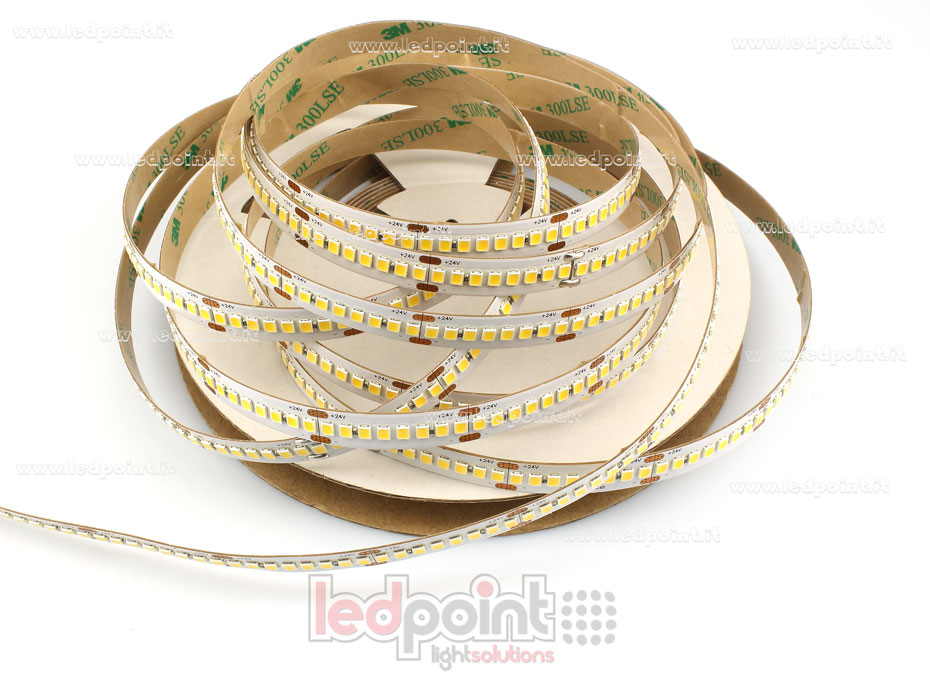 Tira de led 2835 24V IP20 4000K 3step 240led/m
