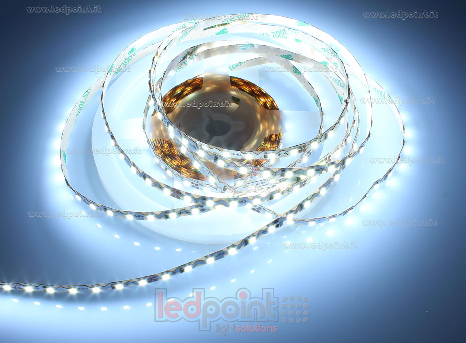 Tira de led 2835 24V IP20 6000-6500K 96led/m