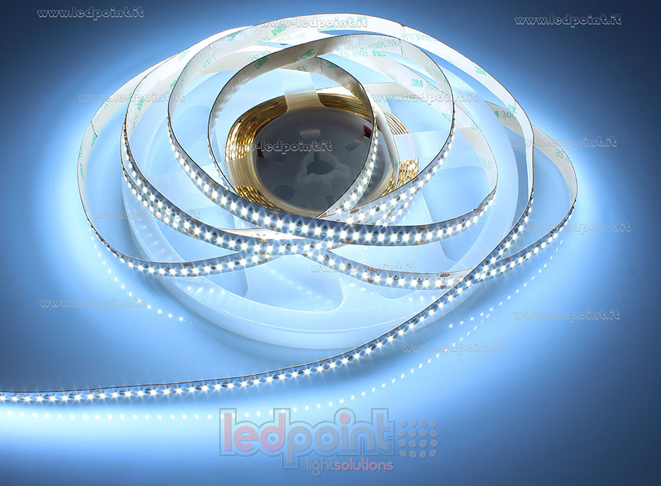 Tira de led 3014 24V IP20 6000-6500K 204led/m