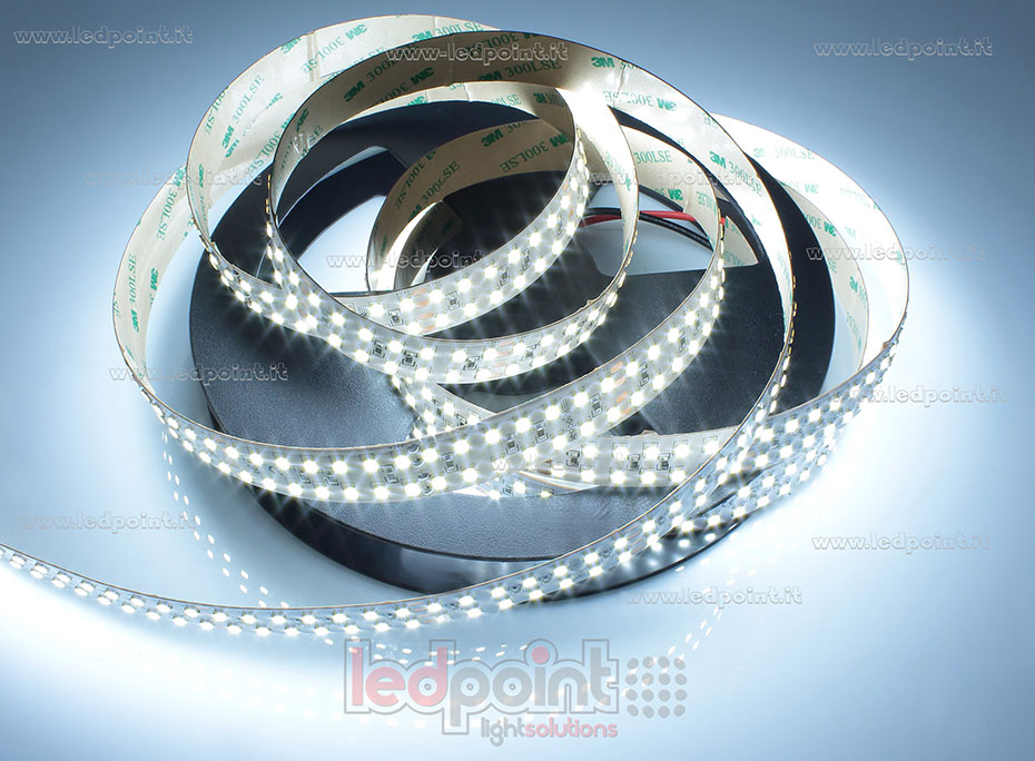 Tira de led 2835 24V IP20 6000-6500K 252led/m
