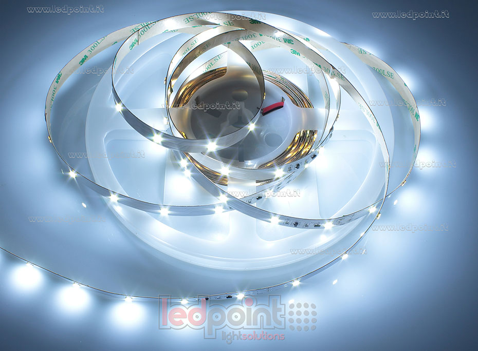 Tira de led 2835 24V IP20 6000-6500K 36led/m