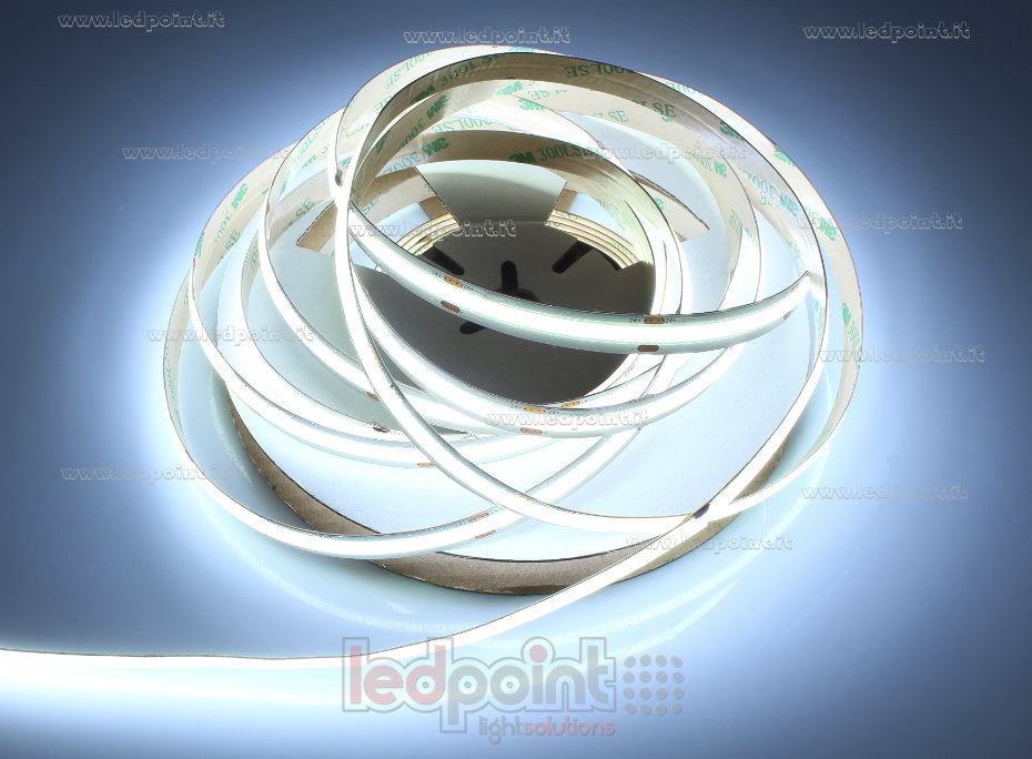 Tira de led COB 24V IP20 6000K 528led/m