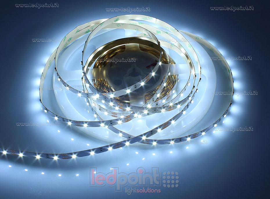 Tira de led 3528 12V IP20 6000-6500K 60led/m