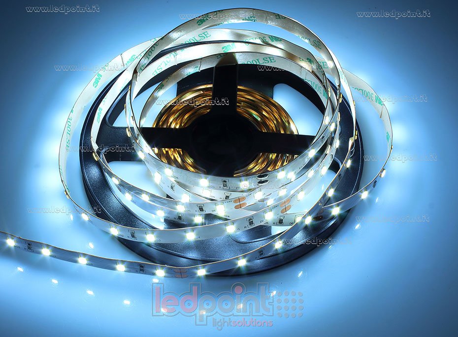Tira de led 2835 24V IP20 6000-6500K 60led/m