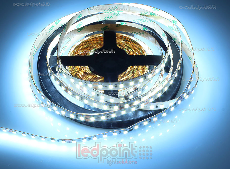 Tira de led 2835 24V IP20 6500K 3 step 120led/m