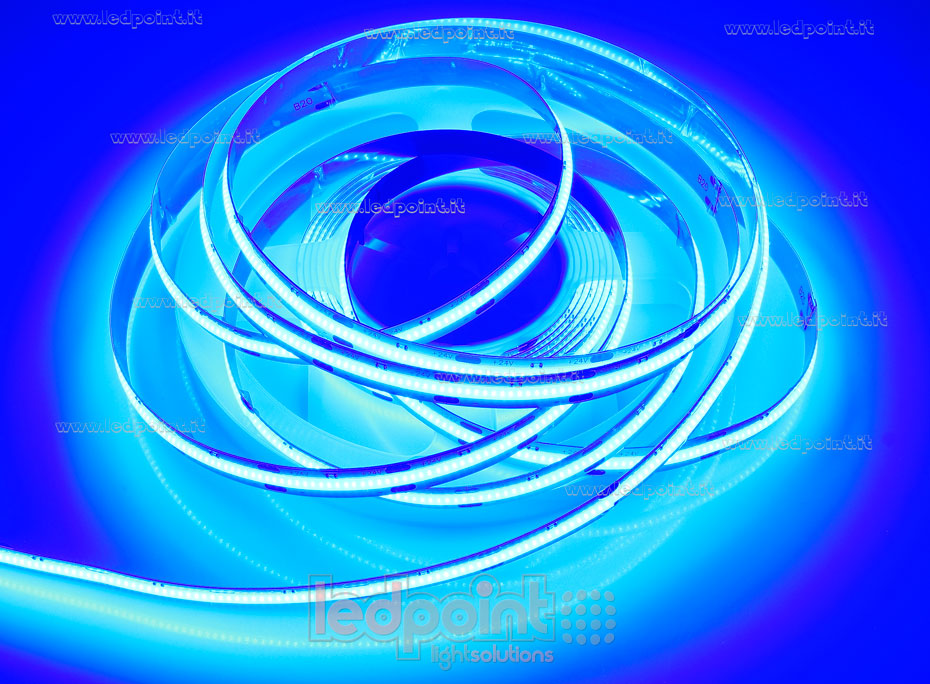 Tira de led COB 24V IP20 %COLORE% 512led/m F52-BLU-512O12/16