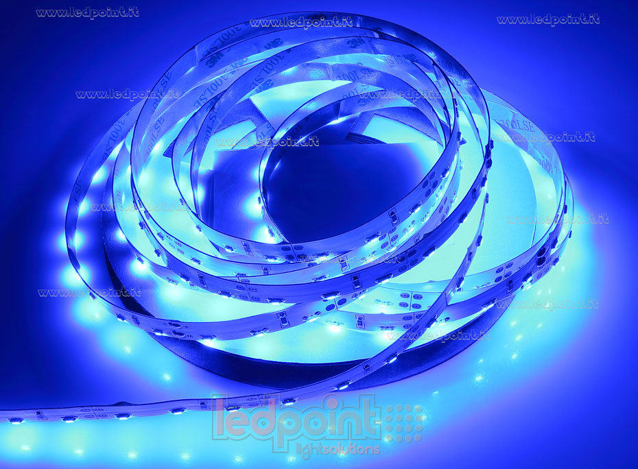 Tira de led 335 12V IP20 Blu 60led/m