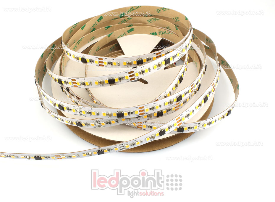 Tira de led 2835 24V IP20 3000K 3step 120led/m