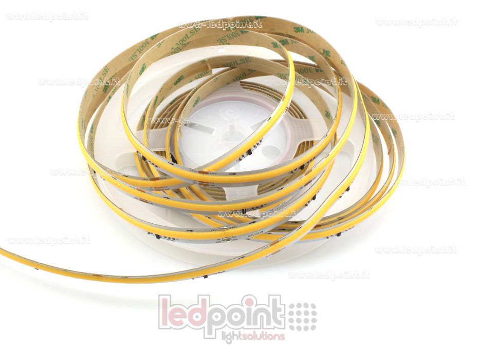 Tira de led COB 24V IP20 3000K 360led/m