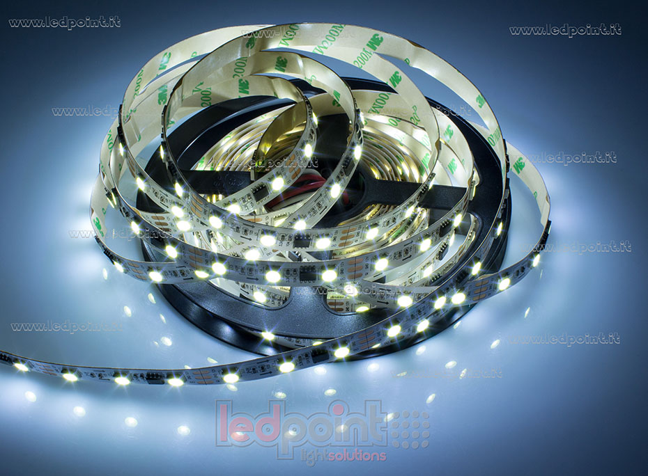 Tira de led 5050 12V IP20 6000-6500K 60led/m