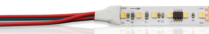 Tira de led 2835 24V IP20 3000-6500K 120led/m