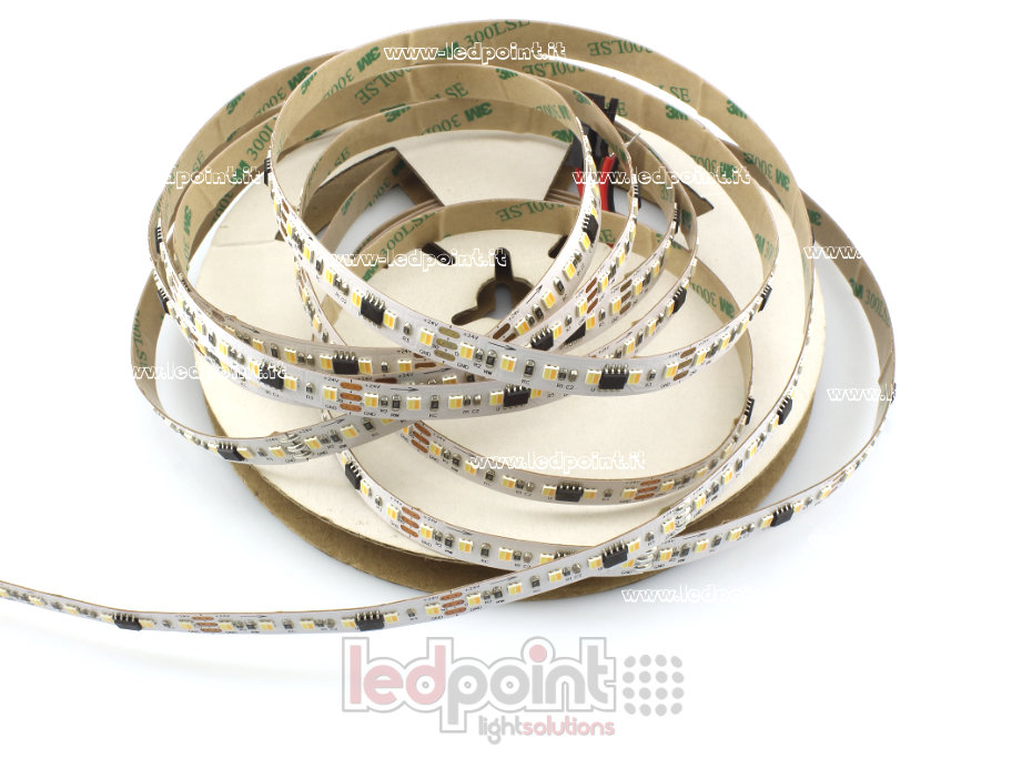 Tira de led 2835 24V IP20 3000-6500K 120led/m