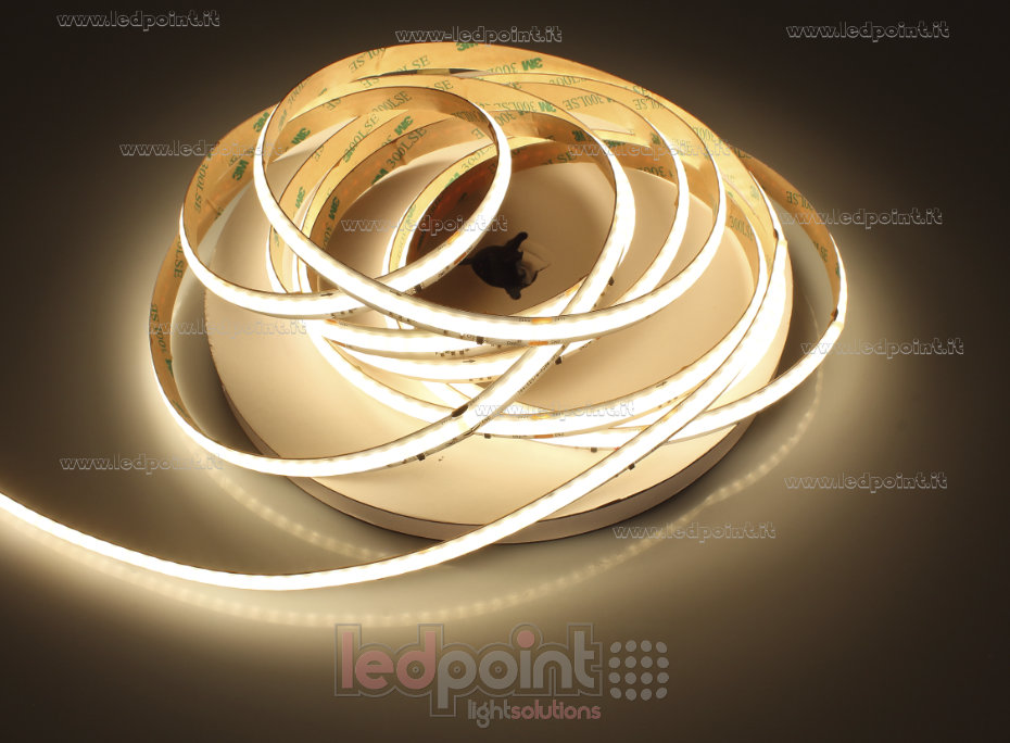 Tira de led COB 24V IP20 RGB+3000K 392+392led/m Tira de led COB 24V IP20 RGB+3000K 392+392led/m