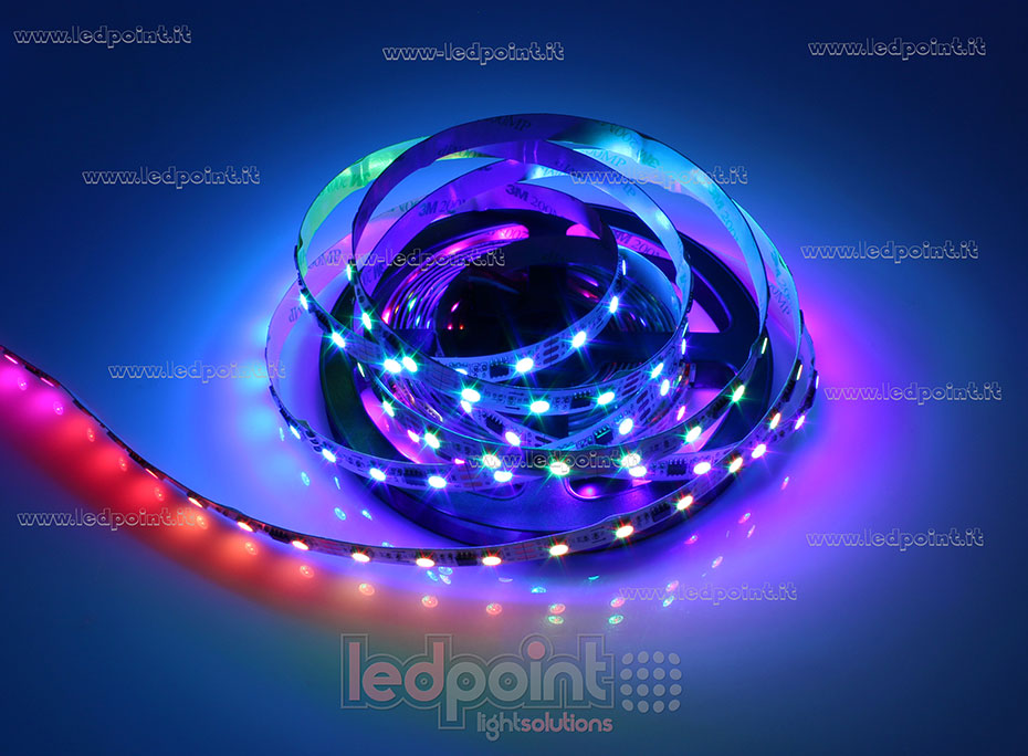 Tira de led 5050 12V IP20 RGB 60led/m